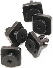 Car Fastener Clips for Honda CRV Civic XRV City, 10Pcs Car Chassis Engine Lower Guard Square Screw Fastener Clip