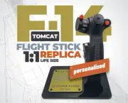 F-14 Tomcat Detailed Accurate Flight Stick Replica for aviation geek enthusiast
