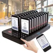 CHAOFLIGHT Restaurant Pager, Wireless Call Paging System Pager Buzzers for Cafe,