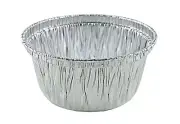 4 oz. Aluminum Foil Utility Cup 1000/CS - Disposable Cupcake/Ramekin/Muffin Cup