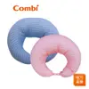 【Combi】輕柔感-和風紗多功能哺乳靠墊｜月亮枕｜靠枕｜側睡枕｜學坐枕｜躺枕｜哺乳枕