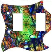 SG Standard Pickguard Custom Gibson Graphical Guitar Scratch Plate Fractal 4
