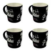 4PK Nostalgic-Art Ceramic Coffee/Tea Mug The Godfather Strictly Business 9x9cm
