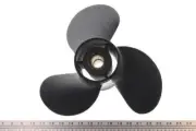 Yamaha Propeller 13-1/2"X14"-K 688-45932-60-98 Black Stainless Steel 23-1, 2, 3