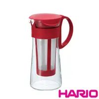 在飛比找PChome24h購物優惠-HARIO 迷你紅色冷泡咖啡壺600ml MCPN-7R