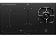 Electrolux 90cm 4 Zone Black Ceramic Glass Induction Cooktop EHH957BE