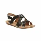 Womens Clarks Tustin Spears Flats Work Casual Shoes Black Summer Sandals 4
