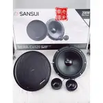 「老爹車庫」現貨 日本名牌 山水 SANSUI MERA C6520 6.5吋分音喇叭 200W 分離式喇叭