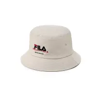 在飛比找Yahoo奇摩購物中心優惠-FILA 時尚筒帽/漁夫帽-米色 HTX-5204-BG