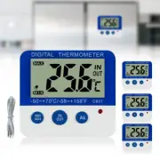 Digital Fridge / Freezer Thermometer with Magnet & Stander Freezer LED Alarm ℃/℉