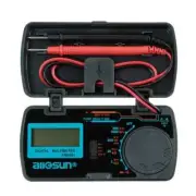 Digital Multimeter Pocket Size DC AC Voltage Tester Multi Tester Amp Ohm Meter