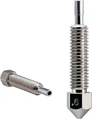Micro Swiss Brass Plated Wear Resistant Nozzle for FlowTech™ Hotend (0.6mm)