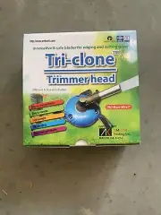 Trimmer Head 3 High Durability Metal Blades Tri-clone Trimmer Head Lot