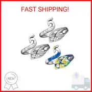 MIKIMIQI 3 Pack Adjustable Knitting Loop Crochet Loops Yarn Guide Finger Holder