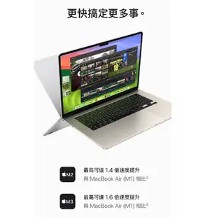 Apple MacBook Air 13.6吋 M3 晶片 8G 512G SSD 原廠保固 蘋果 筆電