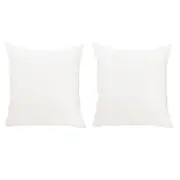 2pcs High Quality Square Pillow Inserts Soft Cushion Fillers Hotel Grade Use