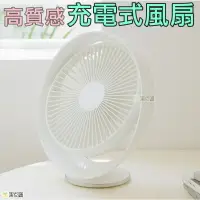 在飛比找樂天市場購物網優惠-【寶貝屋】充電式風扇 內建電池 桌扇 大風扇 USB電扇 U