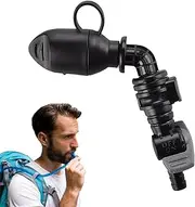 Hydration Bag Valve, Water Bladder Mouthpiece Replacement Hydration Bladder Mouthpiece 45 Degree Pointer Bite Valve Pipe Nozzles