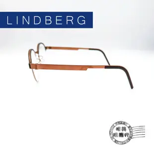 ◆明美鐘錶眼鏡◆/ LINDBERG/輕量無螺絲細金屬/丹麥手工鏡框/9840 COL.U12/光學鏡框