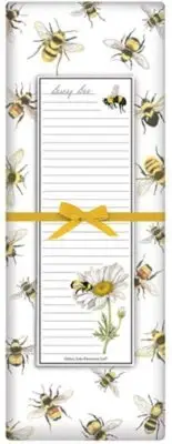 Mary Lake-Thompson Scattered Bees Notepad & Flour Sack Kitchen Towel Gift Set
