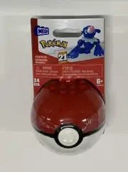 Mega Construx Pokemon Popplio Series 21 Poke Ball New In Hand Rare