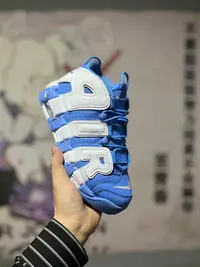 在飛比找Yahoo!奇摩拍賣優惠-NIKE Air MORE UPTEMPO 大AIR皮蓬 黑