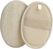 2PCS Body Natural Loofah Bath Shower Sponge Scrubber Exfoliating Loofah Sponge