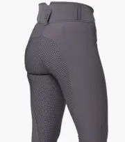 PEI Sophia Ladies Full Seat High Waist Riding Breeches - Anthracite