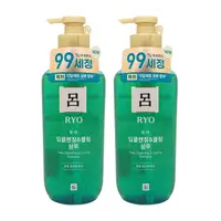 在飛比找誠品線上優惠-Ryo 呂 洗髮精(綠瓶-油性髮)550ml*2入組