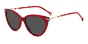 Carolina Herrera HER 0093/S C9A/IR Women’s Sunglasses Red Size 57