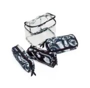 Vera Bradley Shore Enough 4 Piece Cosmetic Organizer NWT