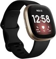 Seleek Replacement Bands Compatible with Fitbit Versa 3 / Versa 4 / Sense/Sense 2, Silicone Adjustable Classic Accessory Wristband Fitness Straps for Women Men,Small and Large