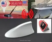 Roof White Shark Fin Vortex Stereo Radio Aerial Signal Antenna FM/AM for MINI (for: Mini)