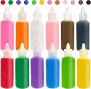 12 PCS Art Sand, 1.25oz Bottles DIY Arts and Crafts Kit for Kids, Terrarium and Wedding Decorations, Drawing Sandbox, Crafty Collection Bottles
