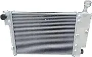 50mm ALUMINUM ALLOY RADIATOR，Compatible With PEUGEOT 106 GTI&RALLYE//Compatible With CITROEN SAXO/VTR 1991-2001 92 93 94