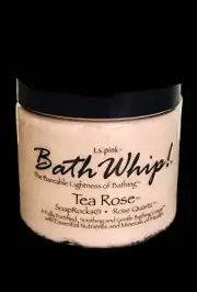 T.S Pink Foaming Mineral Bath Whip Soap- Tea Rose (Rose Quartz)