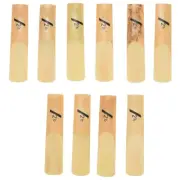 10Pcs Alto Saxophone Sax Reeds Classic Alto Reed For Riyin Saxophone 2.5 Strengt