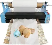 Honeycomb Packing Paper Roll Dispenser, Speed 0-25m/min,2 Operating Modes, Automatic Paper Cutting and Emergency Stop，for Shipping Packaging Wrapping Roll Packaging