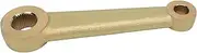 Steering Pitman Arm, Vibration Reduction Heavy Duty Steering Arm Box Linkage Straight Design for Mustang (Color Zinc)