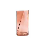 Ben David Flask Flower Vase Large Rust Decorative Home/Lounge Shelf Decor