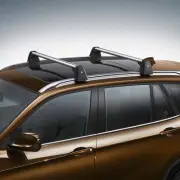 Aluminum Top Roof Rack Rail Cross Bar Cargo Carrier w/Lock+Key for 09-15 BMW X1