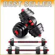 40lbs Adjustable Dumbbell Set - Versatile Home Gym Equipment for All Levels