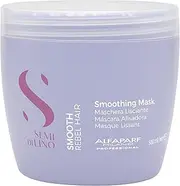 Alfaparf Milano Semi di Lino Smooth Mask - Detangling Heat and Humidity Protection - Intensive Detangling for Medium Coarse Textures - 16.89 oz
