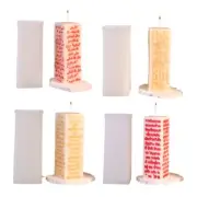 Cuboid Silicone Molds Silicone Making Molds with Scripture Pattern