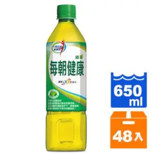 每朝健康 綠茶 650ml (24入)x2箱【康鄰超市】