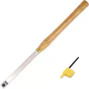 Wood Turning Tools Rougher Carbide Tipped Lathe Chisel Tool Bar 19.68 Inches
