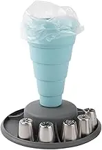 Pastry Piping Bag Holder Stand | Icing Tips Stand Baking Tool - Telescopic Baking Accessories, Kitchen Gadget for Friends Family Girls Boys Teens Youth Men