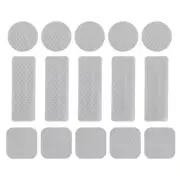 Reflective Stickers, 30Pcs Visibility Reflective Sticker, Silver