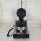 Electric Ice Cream Waffle Machine UFO Burger Maker 1200W Hamburg Gelato Panini P