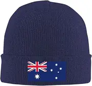 [Generic] Australia Flag Knitted Hat Australia Knit Caps Beanie Australian Skull Hat for Men Women